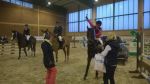 Maja Hendrys zajmująca 3 miejsce w konkursie klasy L